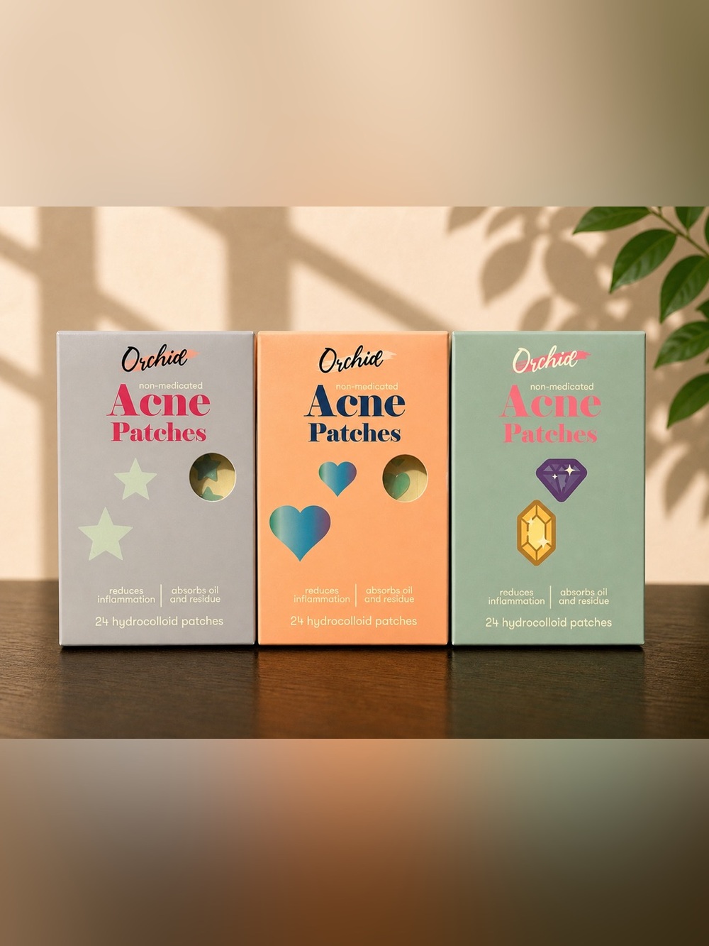 Cute Acne Patch Set 3 Pack Hydrocolloid Patches